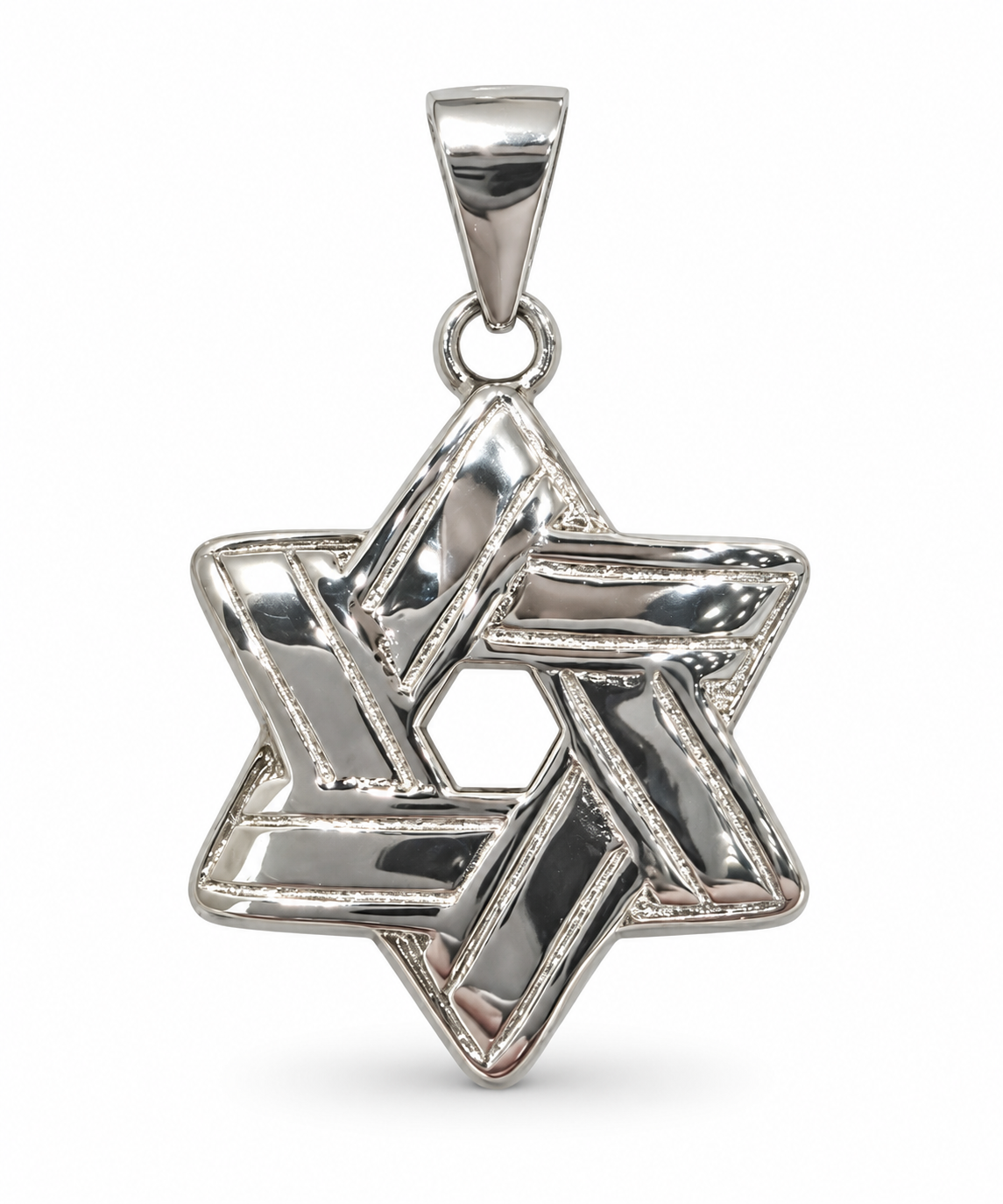 Woven Star of David Pendant