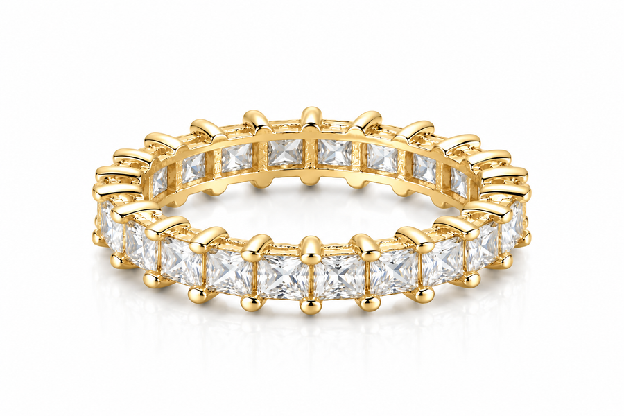 Princess Prong Eternity Band