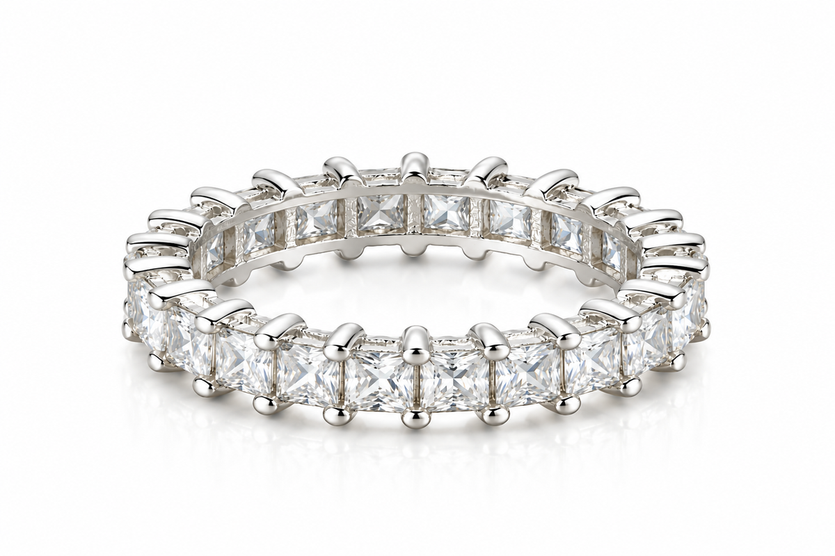 Princess Prong Eternity Band