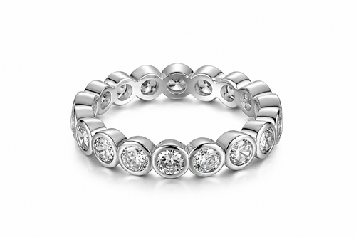 Bezel Eternity Band