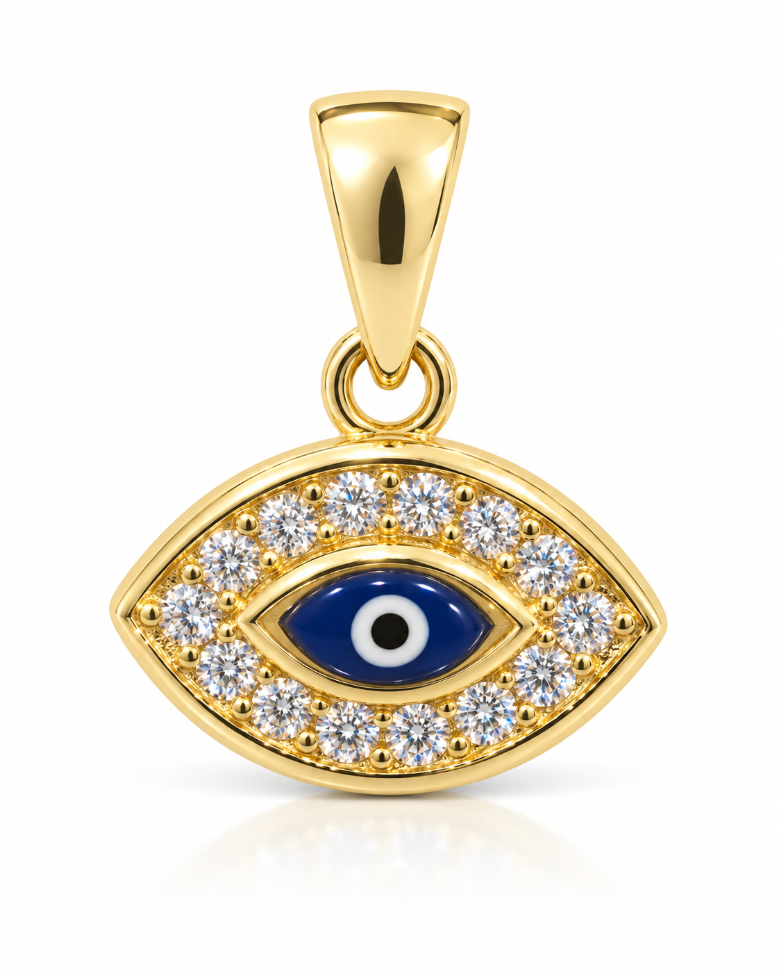 Blue Evil Eye Pendant