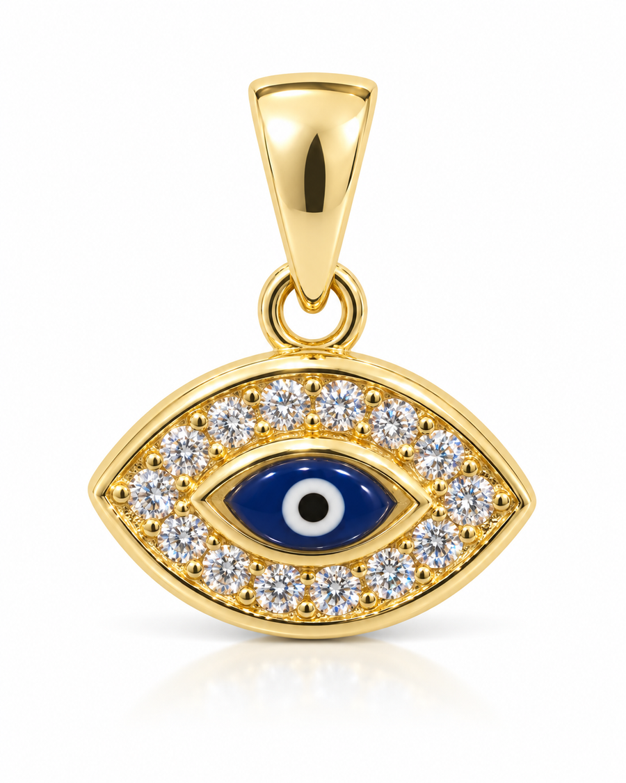 Blue Evil Eye Pendant