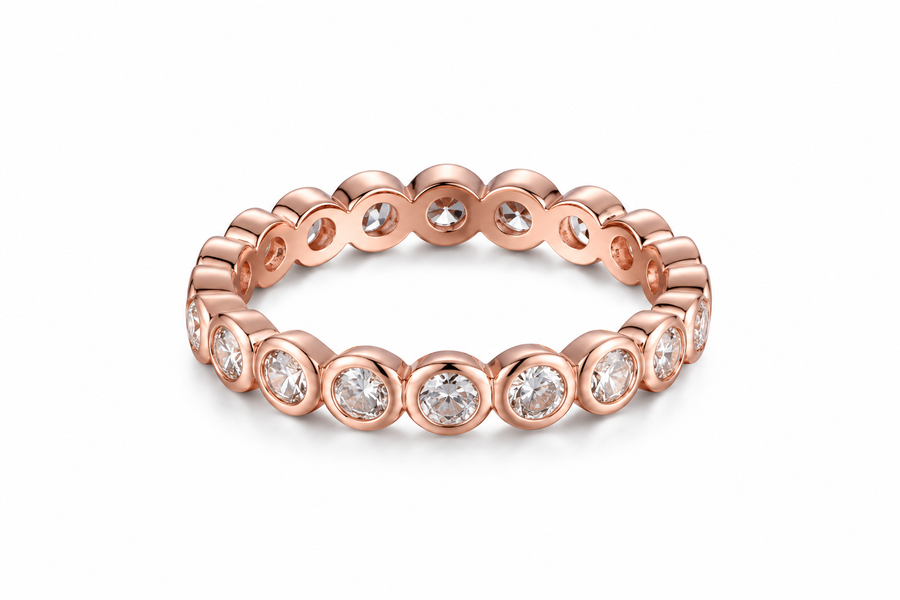 Bezel Eternity Band