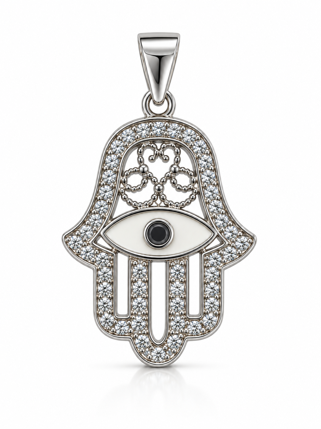 Evil Eye Hamsa Pendant