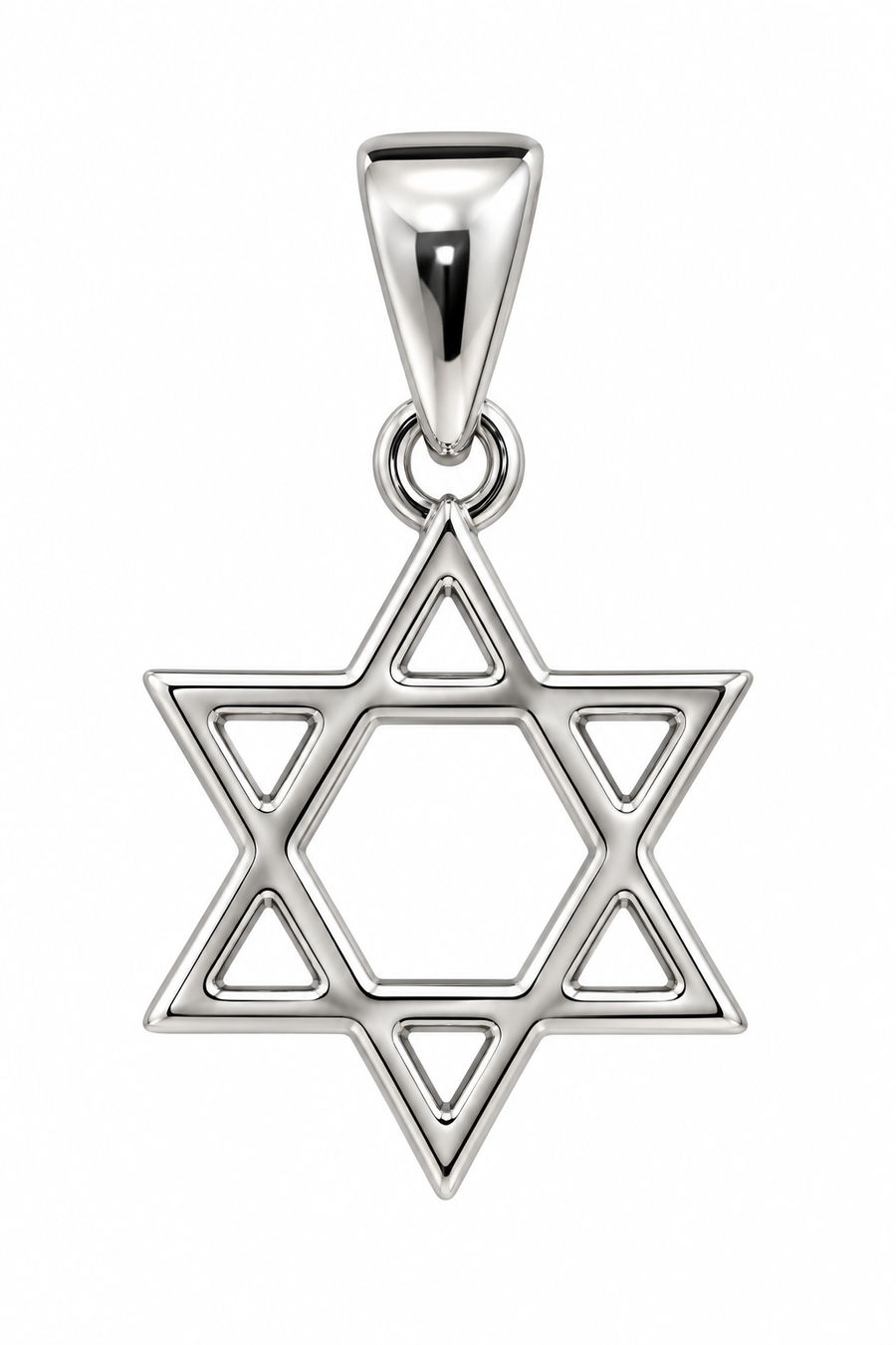 Classic Open Star of David Pendant