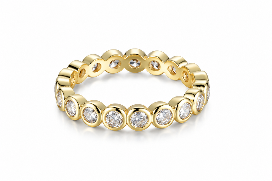 Bezel Eternity Band