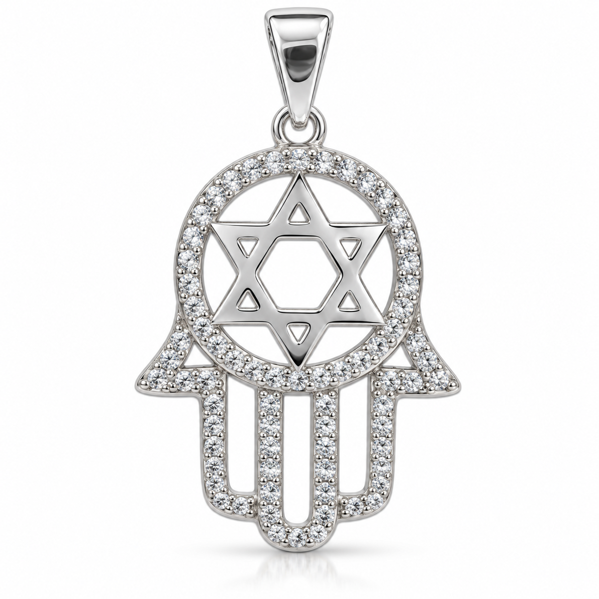 Star of David Hamsa Pendant